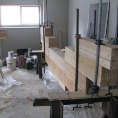 Laminating beams | Handcrafted Timber Accents | Handcrafted Wood LLC