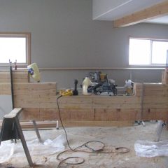 Laminating timbers together for arches | Handcrafted Timber Accents | Handcrafted Wood LLC