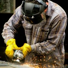 All of the hardware was custom fabricated here in the shop | Timber Frame Barn | Handcrafted Wood LLC