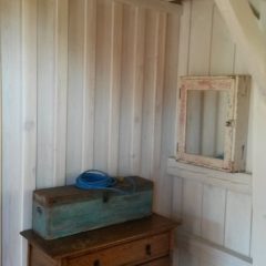 Board and batt interior | Custom Timber Frame Miniature Horse Barn | Handcrafted Wood LLC