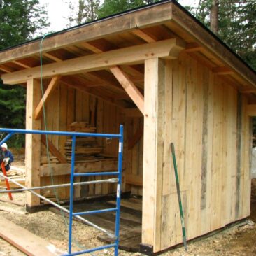 Timber Accent Wood Shed | Handcrafted Wood LLC