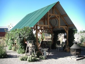 Timber frame gazebo | Handcrafted Wood LLC