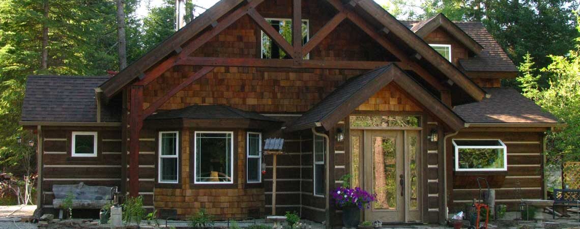 Timber Frame Home | Handcrafted Wood LLC